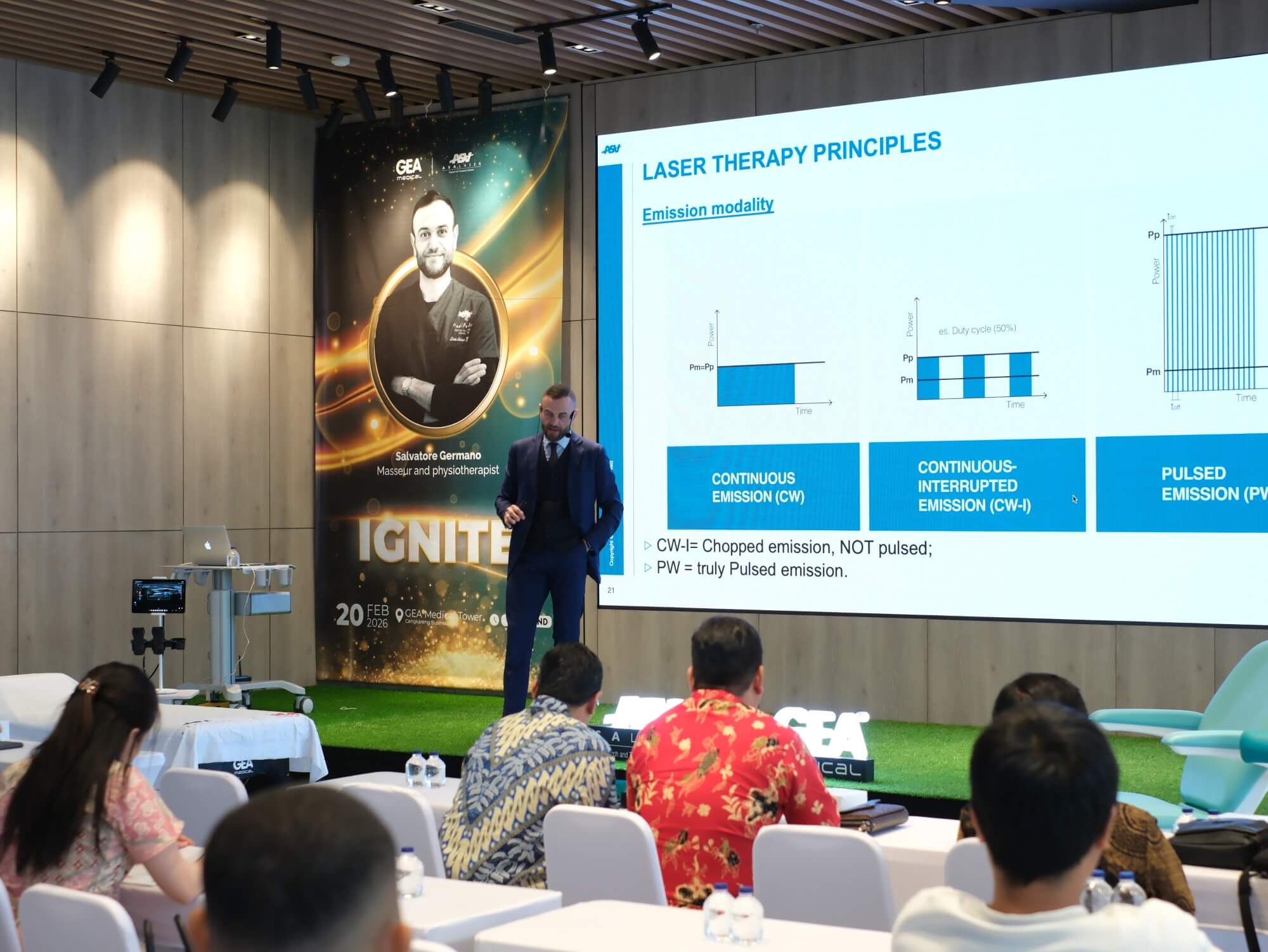 Salvatore Germano - Speech MLS Laser at ASAlaser Indonesia Launch