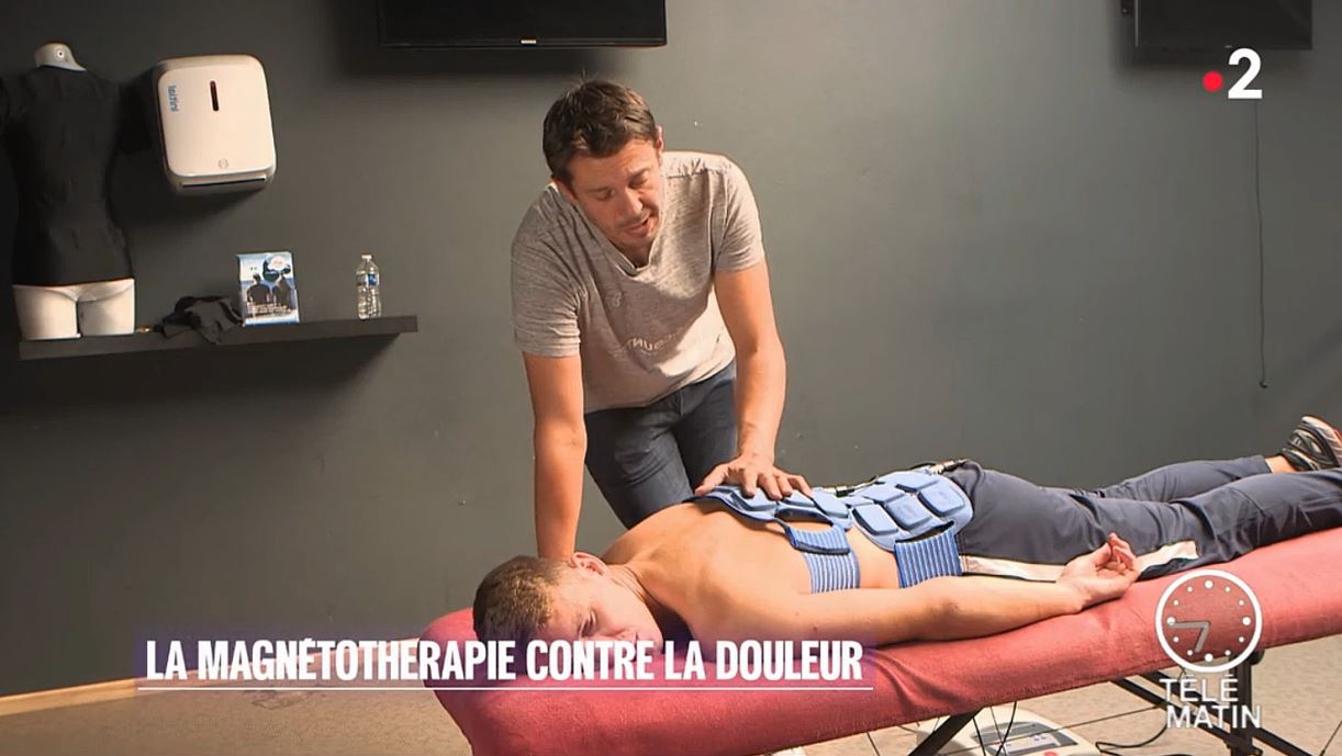 ASA magnetotherapy for sport on France 2 channel