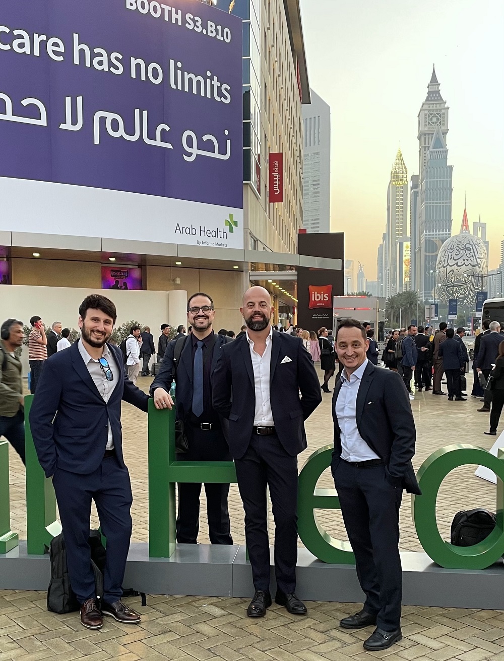 ASA sales team at Arab Health 2023