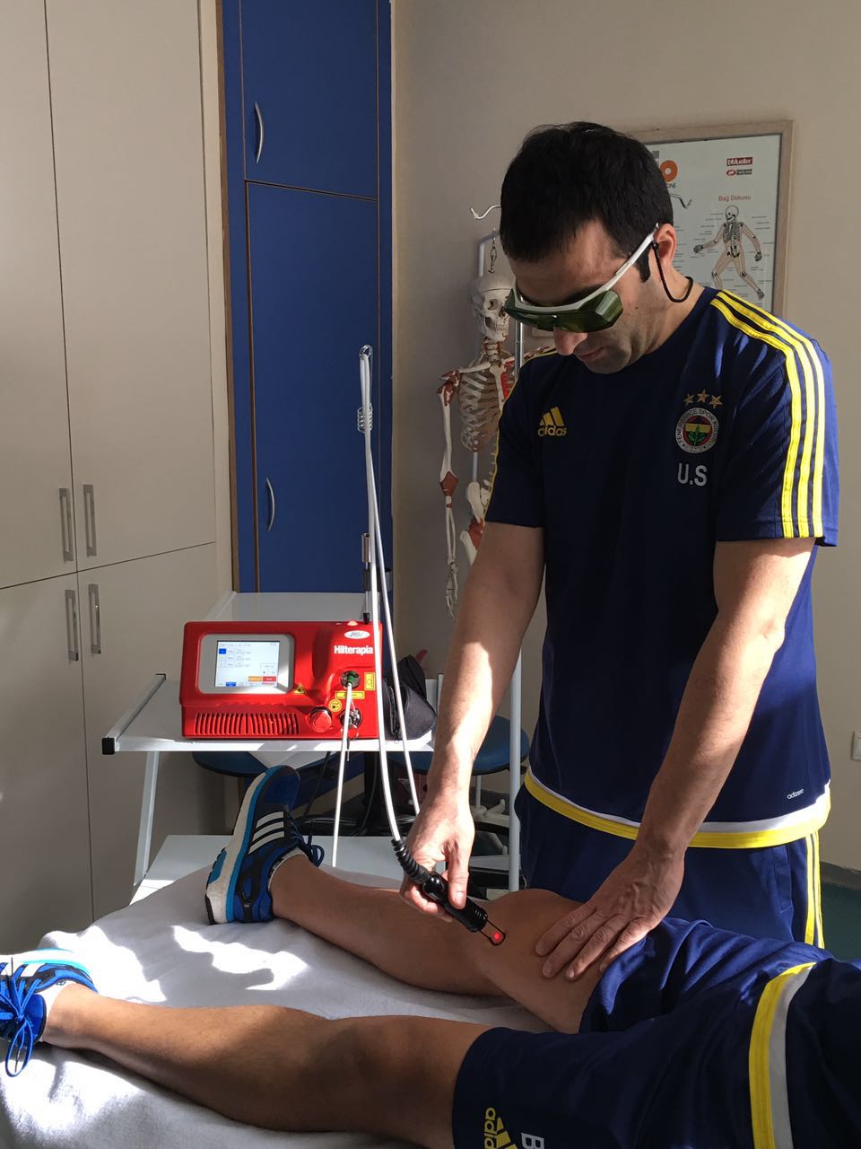 Hilterapia laser treatment ©Fenerbahçe SK