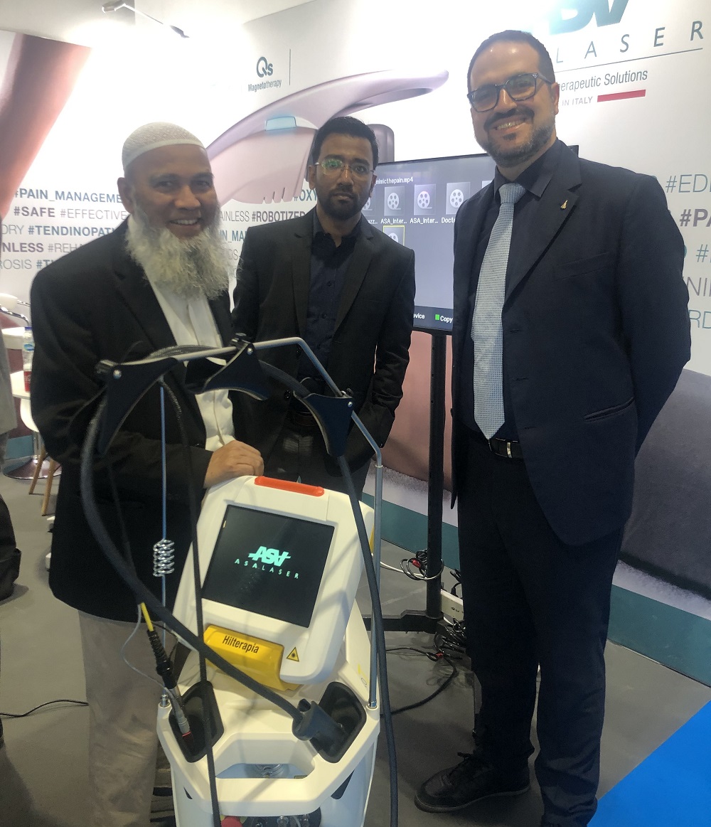 HIRO TT laser device at Arab Health 2023