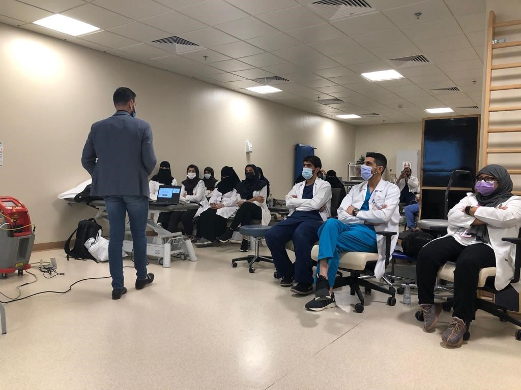 King Khalid University Hospital - Hilterapia training