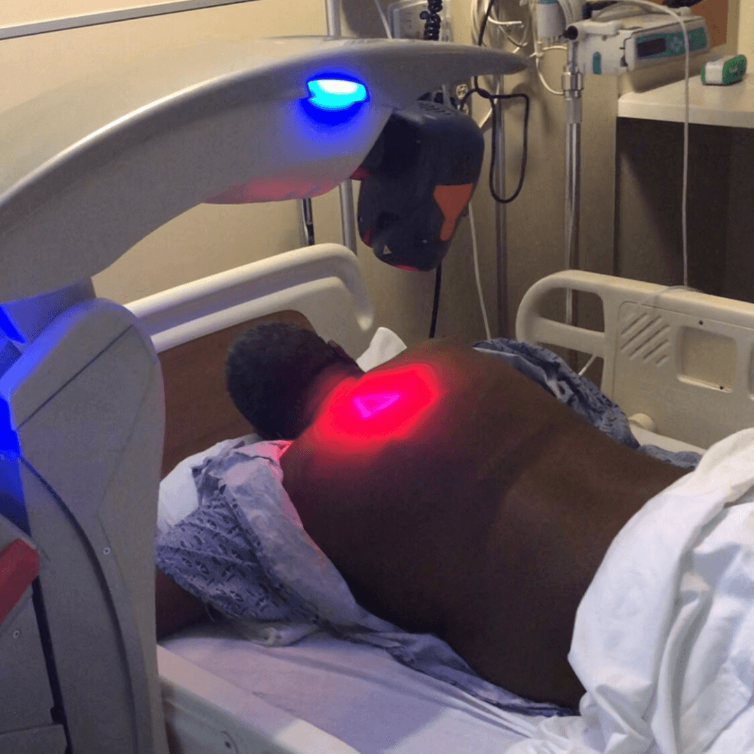 M8 laser treatment - research on covid inflammation