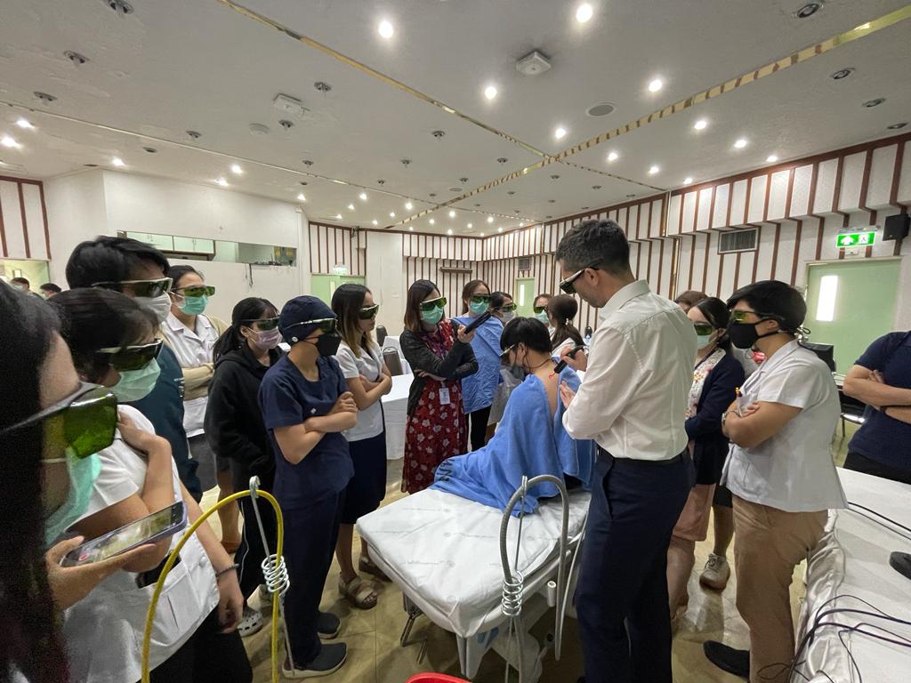 Maharaj Nakorn Chiang Mai Hospital - Hilterapia training