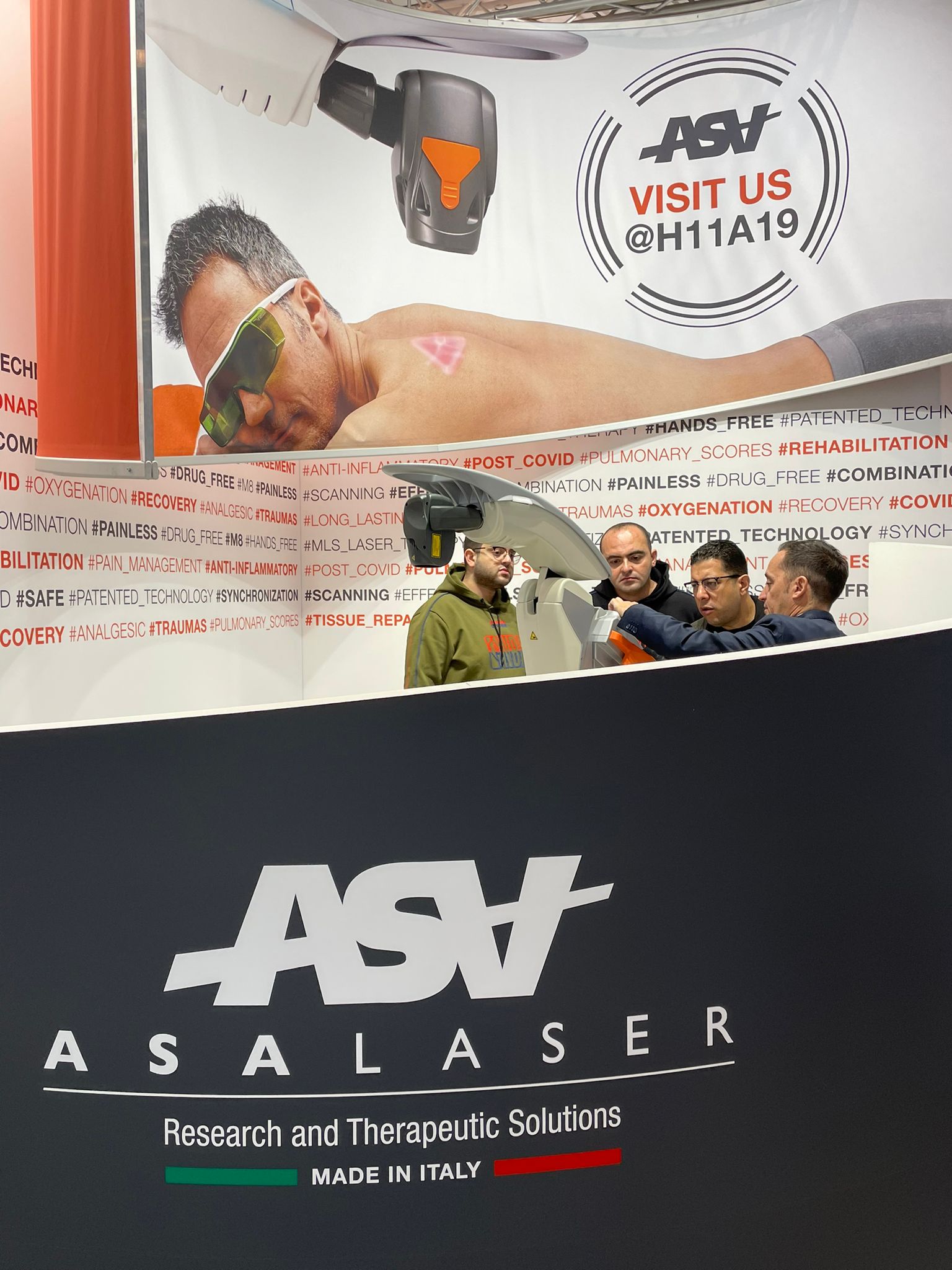 Medica 2022 - ASA Stand at Physiotherapy Hall