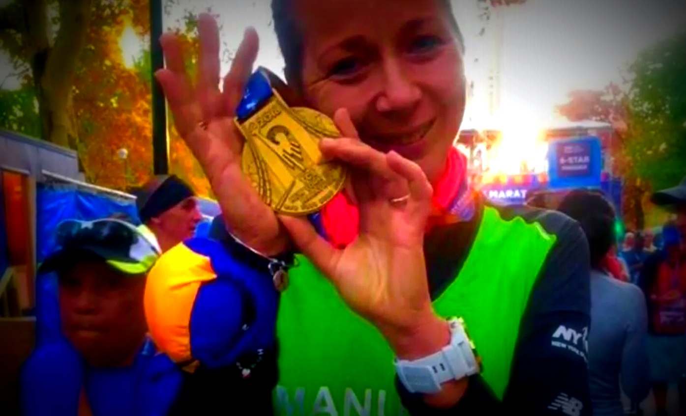 Blog - NY Marathon medal thanks to HIRO TT