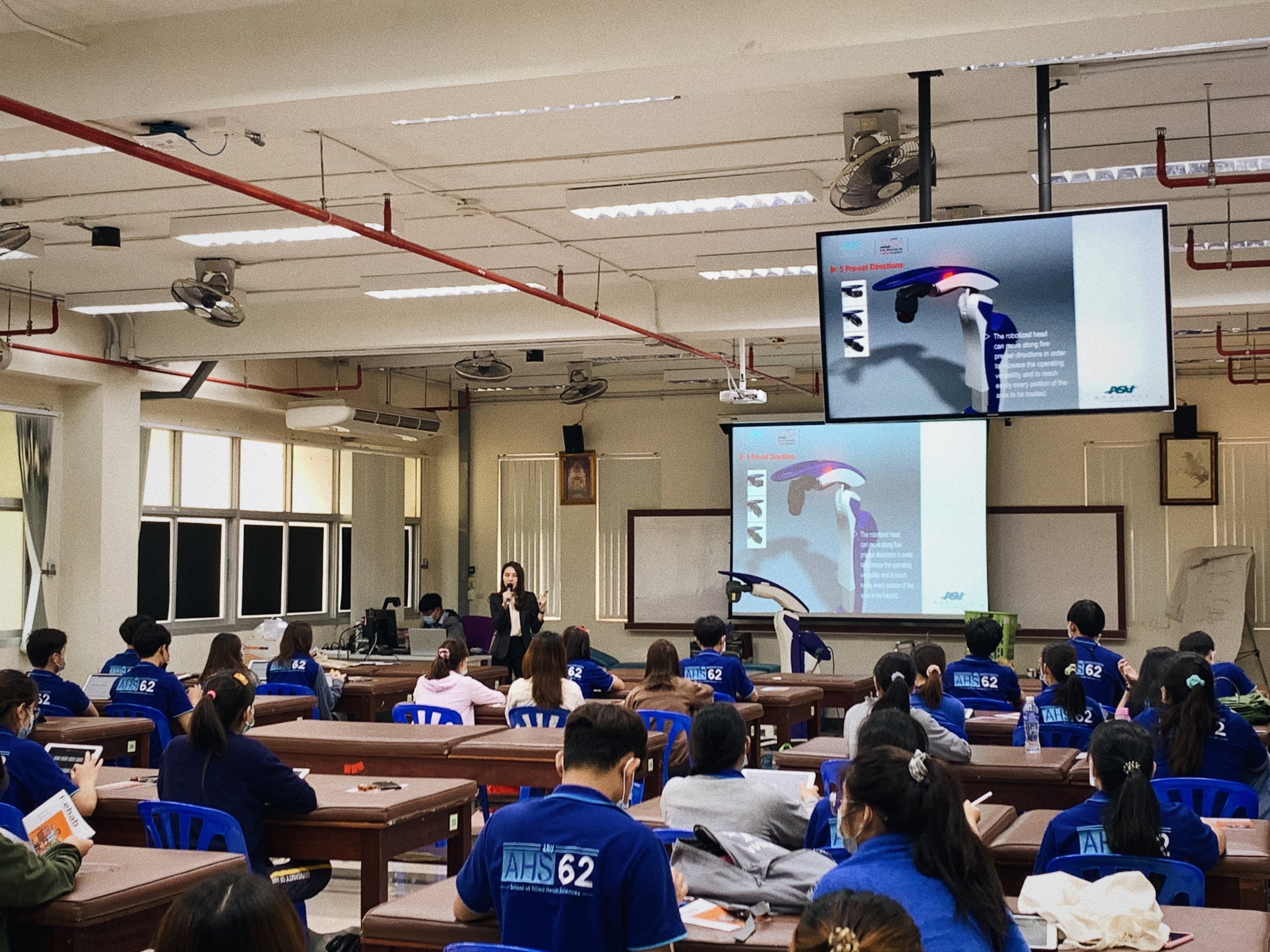 Training M6 robotic laser - Phayao University, Thailand