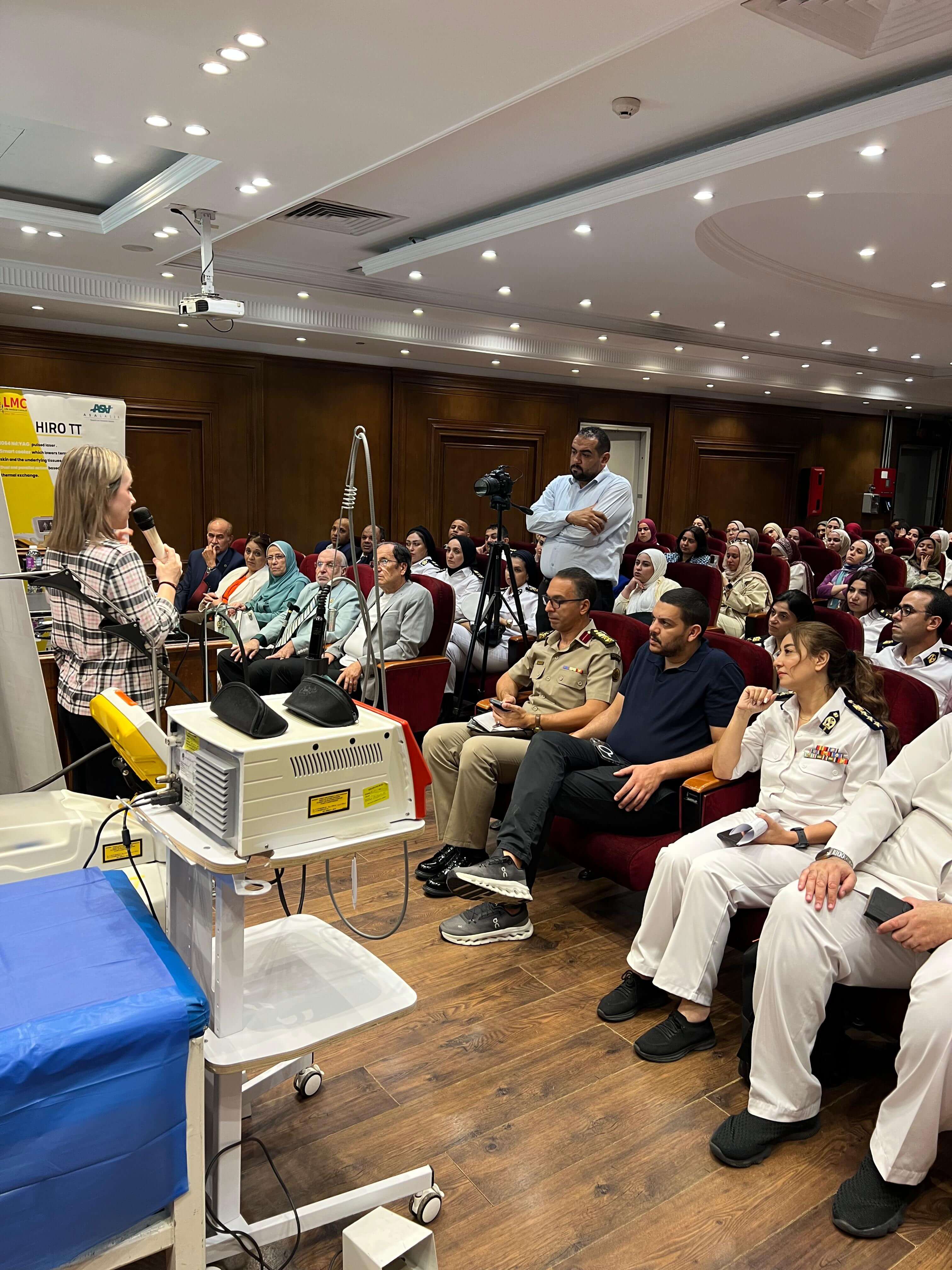 Hilterapia training at Police Hospital, Egypt Hilterapia training at Police Hospital, Egypt