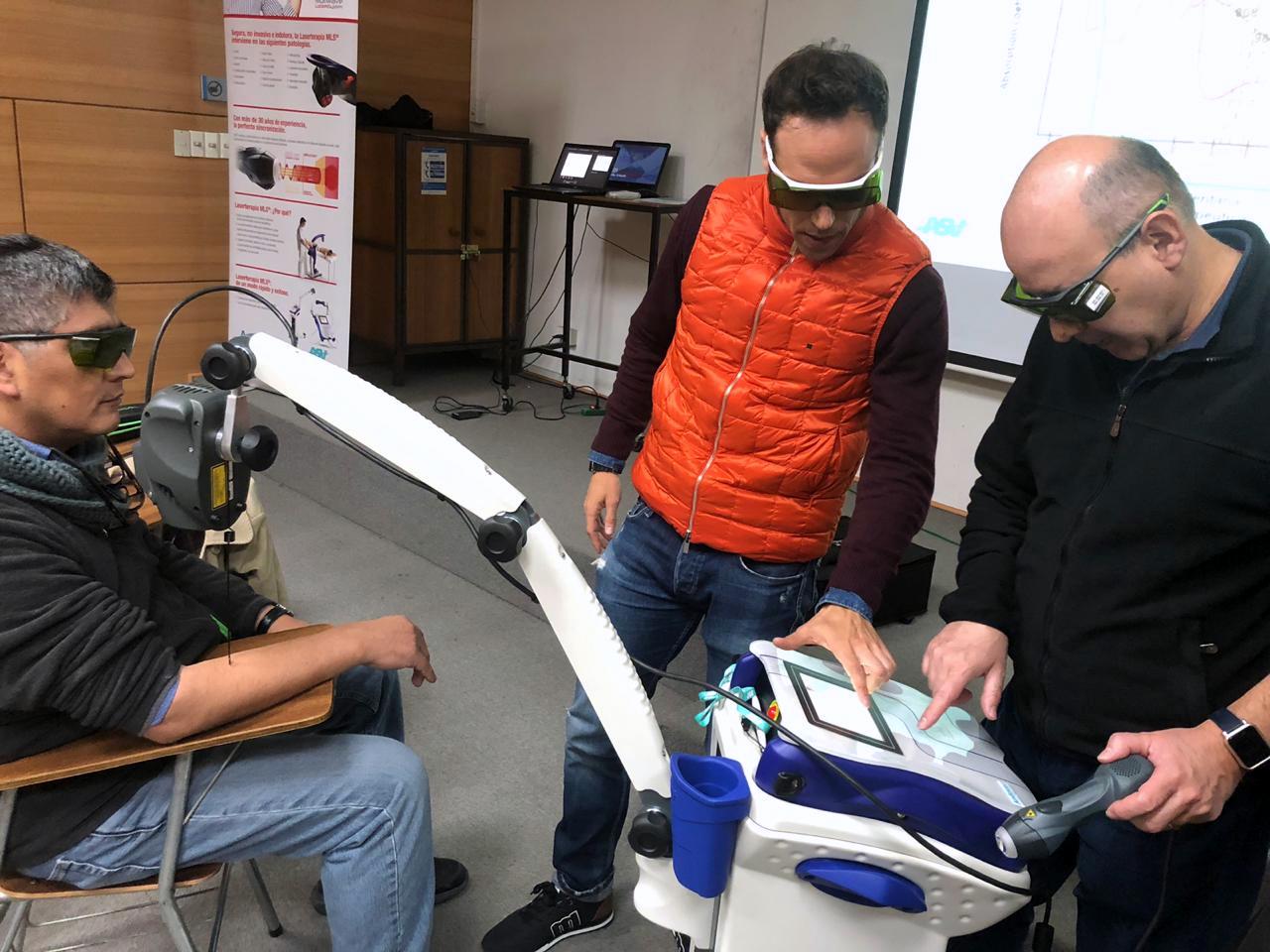 Formazione laser Mphi5 ASA Cile 2019