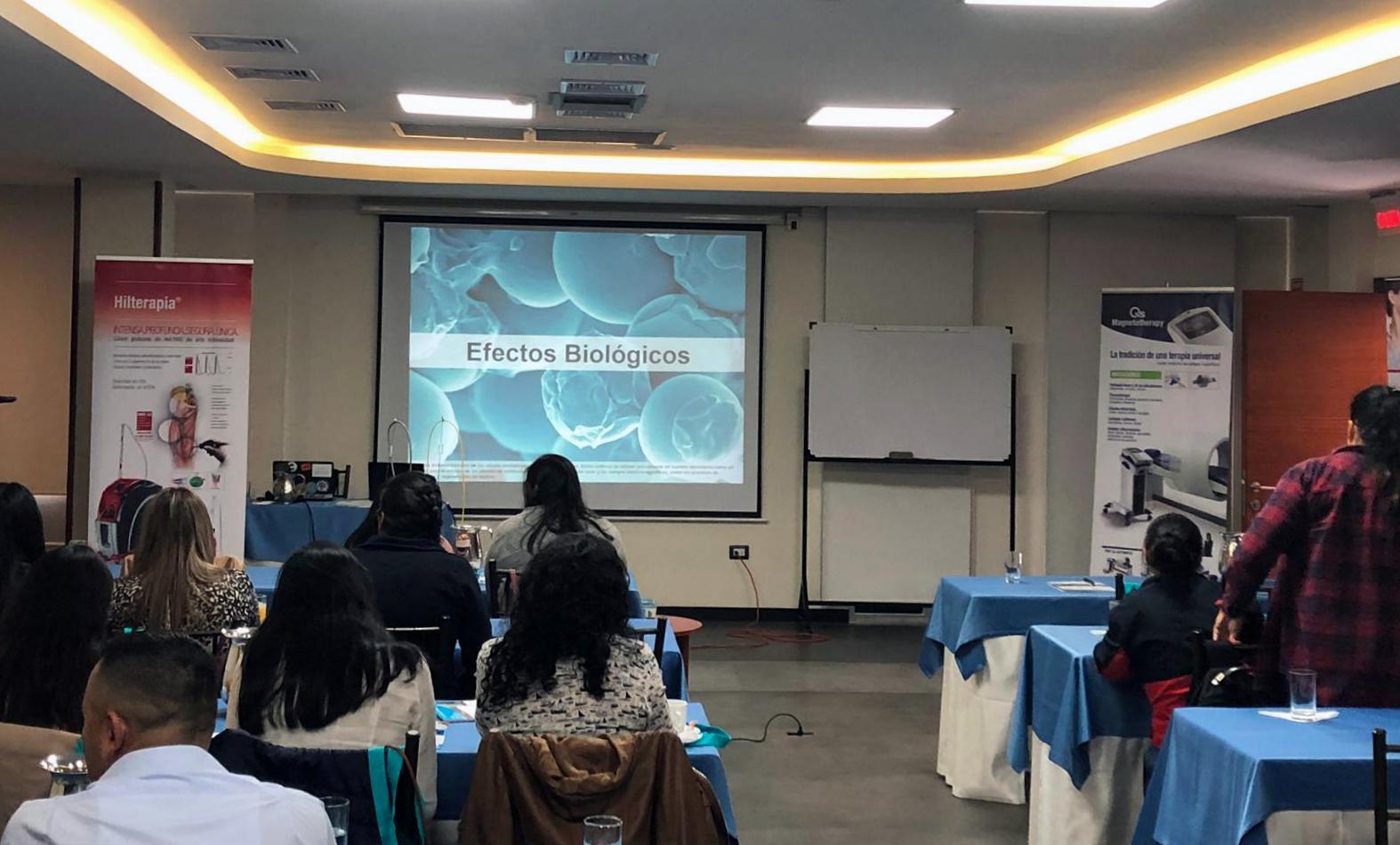 Formazione teorica laserterapia ASA Ecuador 2019