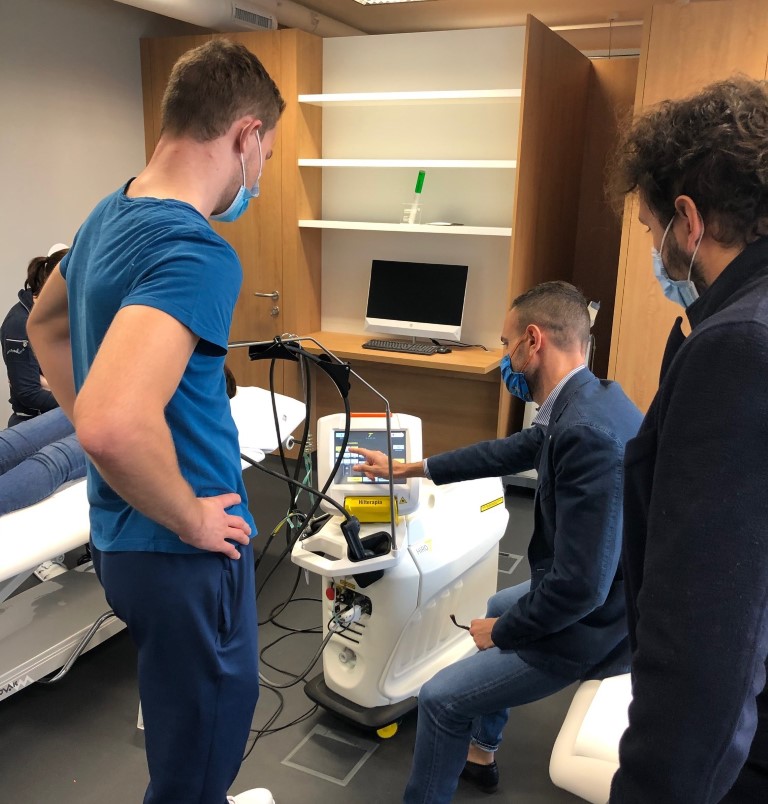 Training HIRO TT laser device - Slovenia - October 2020