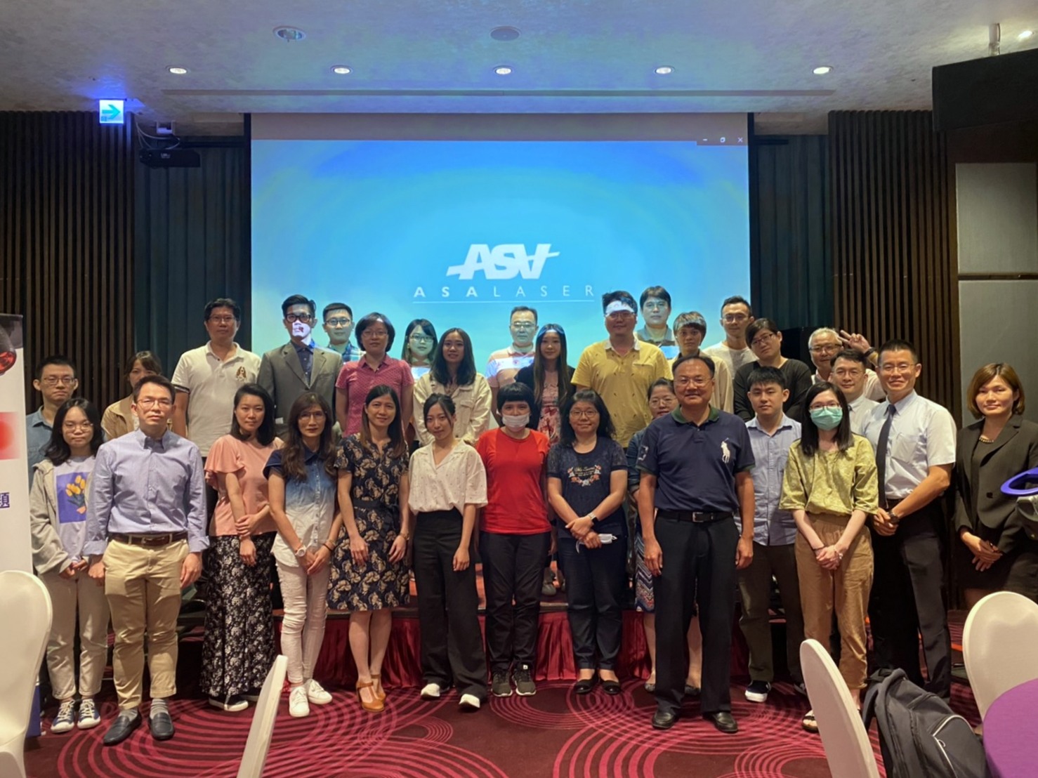 Taiwan - Workshop on ASA laser therapies, August 2020