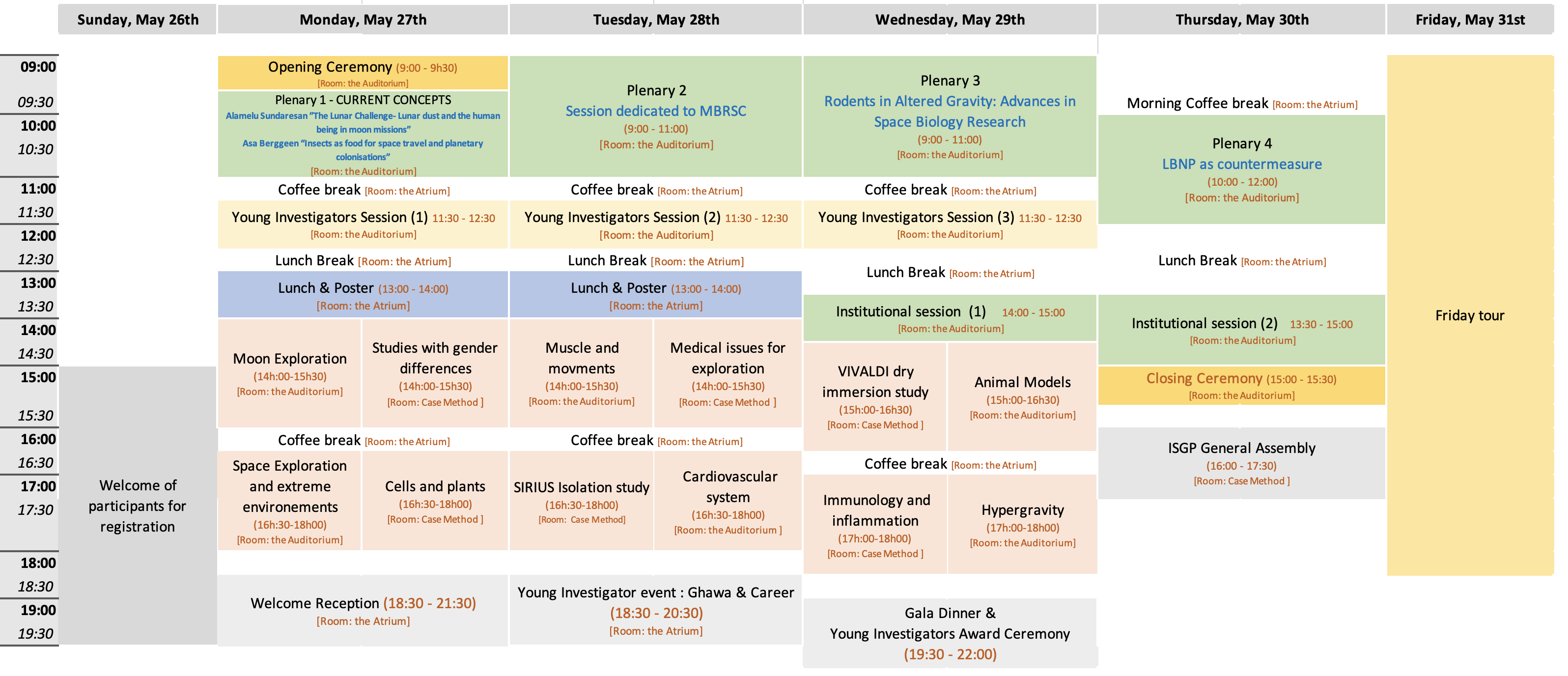 Annual ISGP 2024 - Final Program