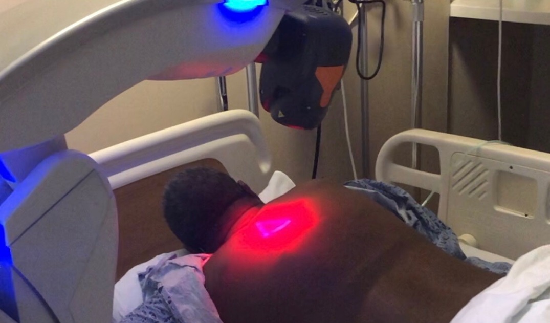 M8 laser treatment - research on covid inflammation