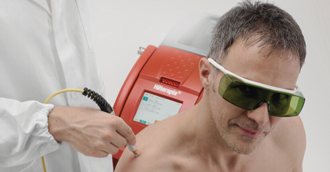 Hilterapia treating frozen shoulder