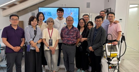 Training ASAlaser devices for Taiwanese customers