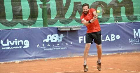 Gulbis at Vicenza ATP Challenger Tour